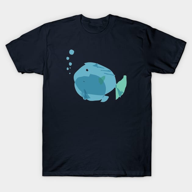 Baby and mom fish T-Shirt by covostudio